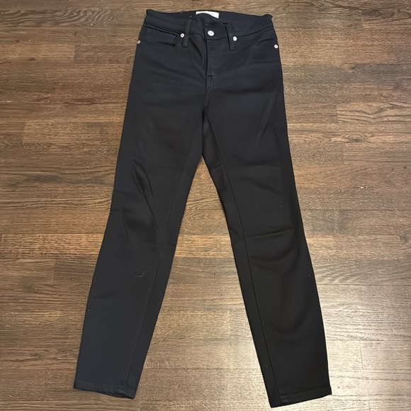 9" Mid-Rise Skinny Jeans in Lunar Wash: TENCEL Denim Edition with Fort Lonesome - Picture 9 of 9